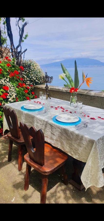 Dimora Del Conte Sorrento Coast Seaview Apartment Вико Екуензе Екстериор снимка