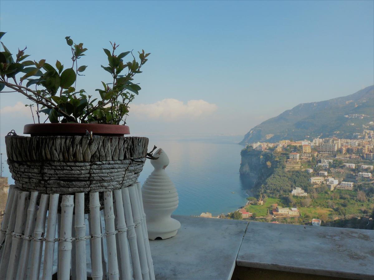 Dimora Del Conte Sorrento Coast Seaview Apartment Вико Екуензе Екстериор снимка