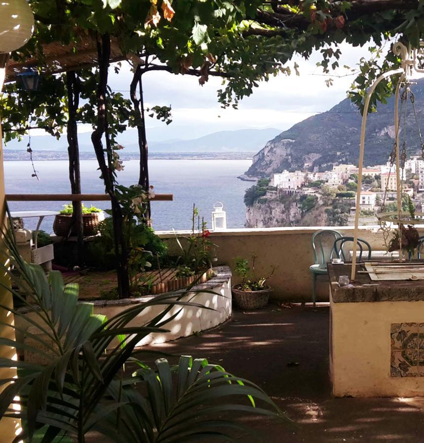 Dimora Del Conte Sorrento Coast Seaview Apartment Вико Екуензе Екстериор снимка